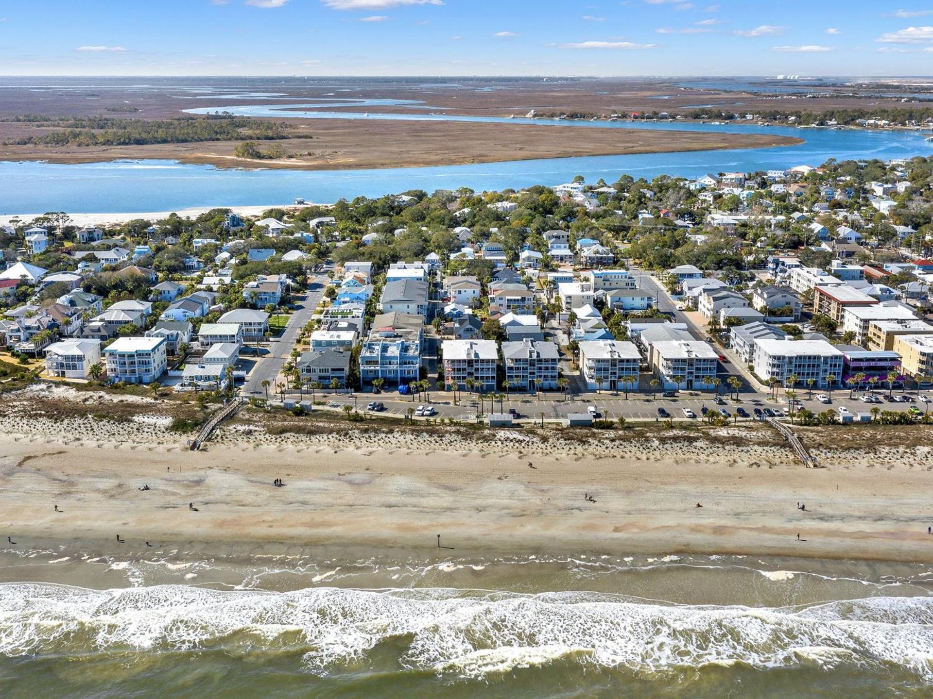 Once Upon A Tide Villa Tybee Island Eksteriør billede